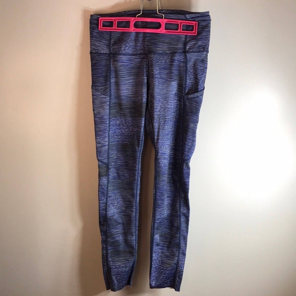 lululemon athletica Blue Leggings